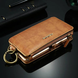 Luxury PU Leather Case For 8 Plus X XR XS Max 11 Flip Stand Wallet Cases For  8 7 Plus 6s SE Pouch Capinhas Mostore.com