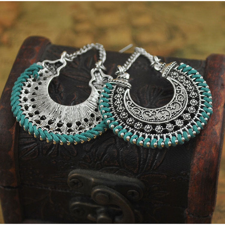 Bohemian vintage earrings Mostore.com