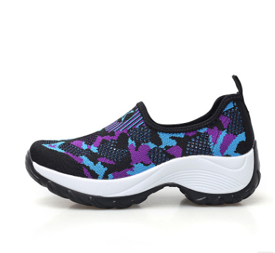 Dancing Soft Bottom Flying Woven Rocking Shoes Mostore.com
