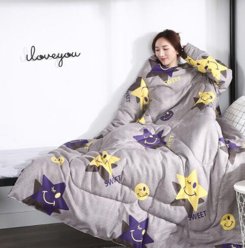Winter Lazy Quilt with Sleeves Mostore.com