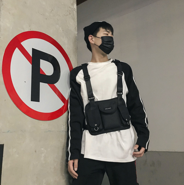 Casual sports backpack, wild color, color, men and women, student bag, trend Mostore.com