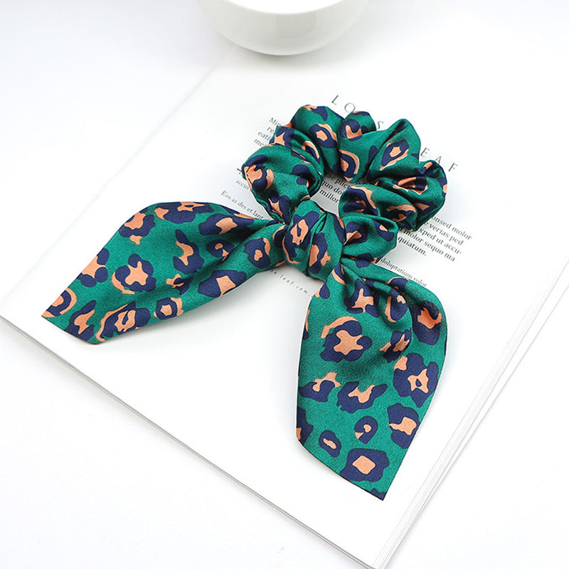 Pearl Pendant Large Intestine Ring Hair Band Women's Hair Knot Knotted Big Bow Hair Rope Mostore.com