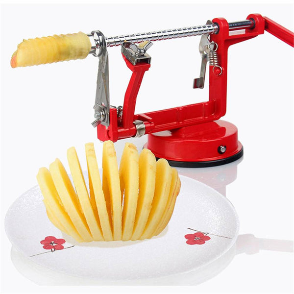 3 In 1 Apple Slinky Machine Peeler Corer Fruit Cutter Slicer Useful Kitchen Tool Mostore.com