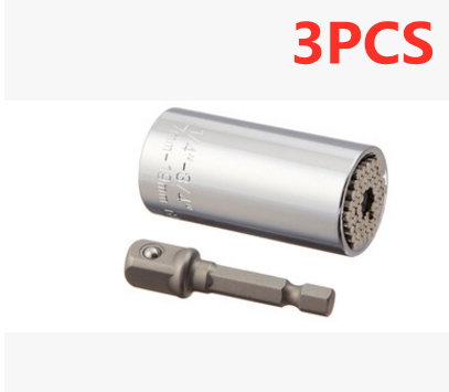 Universal Wrench Ratchet Universal Socket 7-19mm Power Drill Adapter Wrench Combination universal key American Varieties