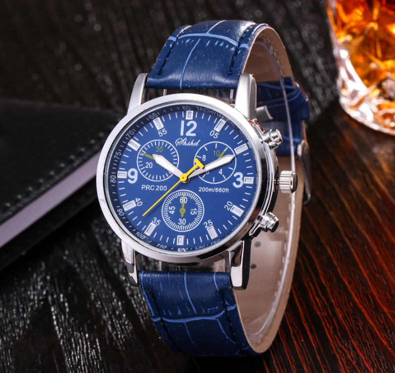 Men's Belt Watch Student Sports Casual Fashion Quartz Watch Mostore.com