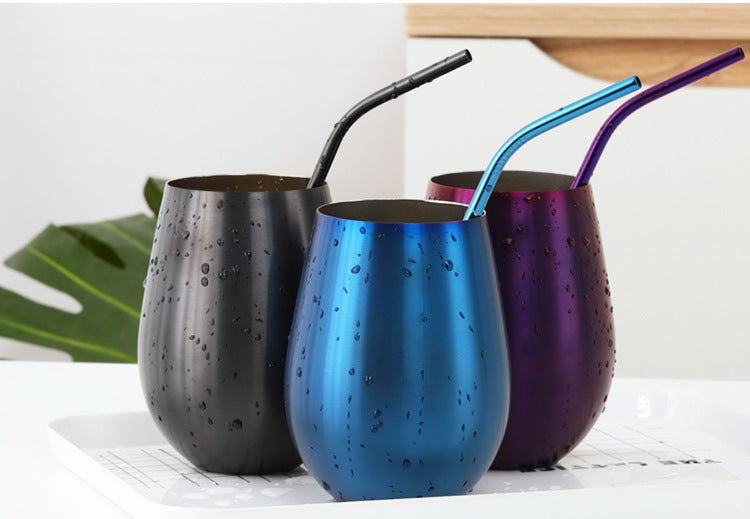 Stainless Steel Beer Mug Coffee Milk Tea Fruit Juice Mug Mostore.com