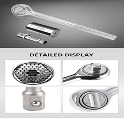 Universal Wrench Ratchet Universal Socket 7-19mm Power Drill Adapter Wrench Combination universal key American Varieties