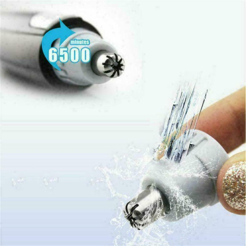 Electric Nose Ear Hair Trimmer Eyebrow Shaver Clipper Groomer Cleaner Unisex Electric Nose Hair Trimmer Portable Ear Hair Removal Painless Nose Hair Clipper with LED Light for Men and Women Mostore.com