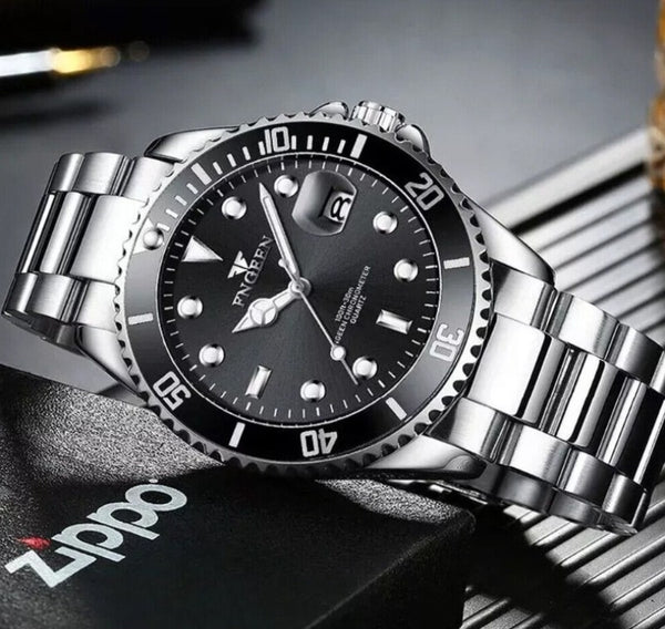 Men's Watch Relojes De Hombre Stainless Steel Quartz Luminous Classic Watches Mostore.com