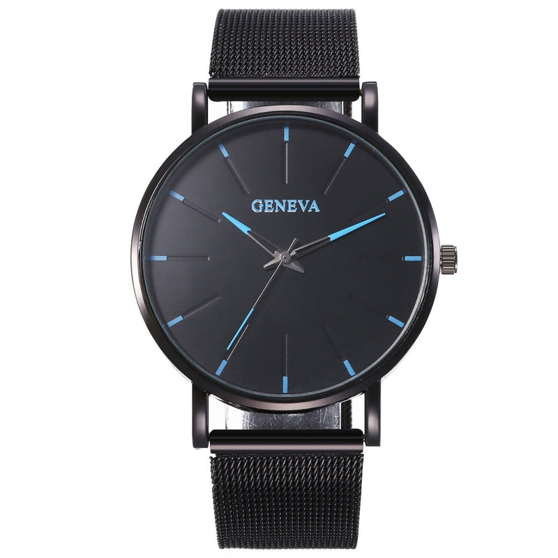 Waterproof Men's Watch Stainless Steel Quartz Analog Wristwatches Sport Fashion Mostore.com