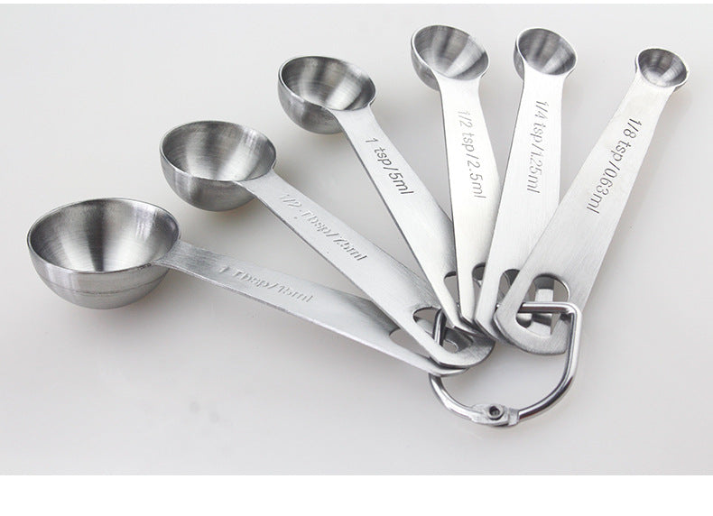 Stainless Steel Kitchen Seasoning Measuring Spoons Mostore.com