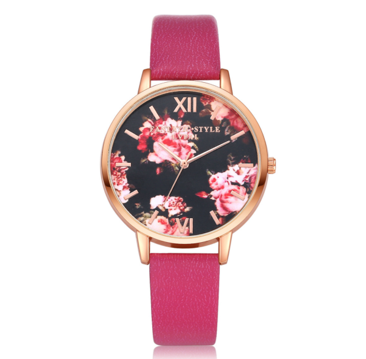 High Quality Fashion Leather Strap Rose Gold Women Watch Casual Love Heart Quartz Wrist Watch Women Dress Ladies Luxury Watches Mostore.com