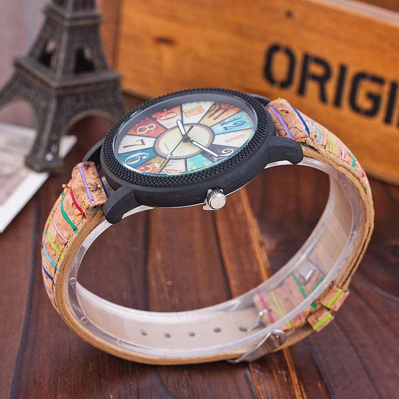Casual Vintage Leather Women Quartz Wrist Watch Gift Clock Mostore.com