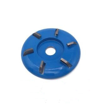 Meterk Six Teeth Power Wood Carving Disc Tool Milling Cutter For 16mm Aperture Angle Grinder Power Tool Accessories American Varieties