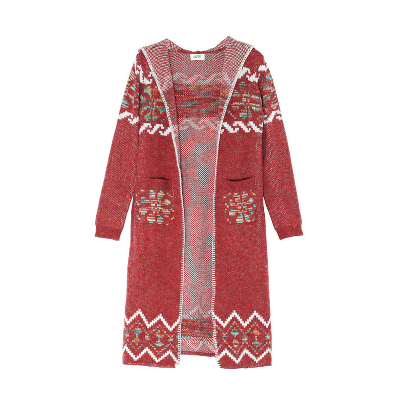 Sweater Large Coat Cardigan Sweater American Varieties