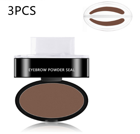 Eyebrow Powder Stamp Tint Stencil Kit Cosmetics Professional Makeup Waterproof Eye Brow Stamp Lift Eyebrow Enhancers Stencil Kit Click in Shop