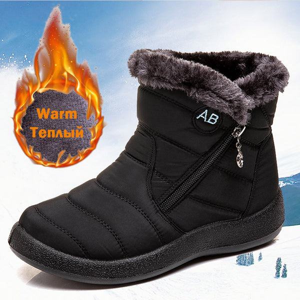 Waterproof boots warm XL snow boots Mostore.com