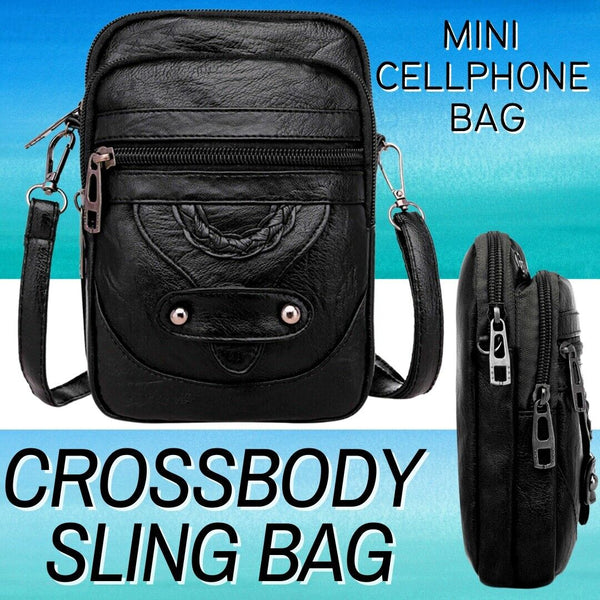 Small Cell Phone Purse Wallet Shoulder Bag Case Cross-body Pouch Handbag Women Mostore.com
