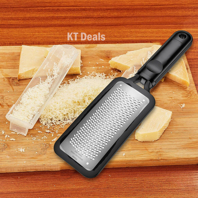 Handheld Cheese Grater Lemon Zester Ginger Fine Shredder Scraper Rasp File Tool Mostore.com