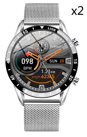 Smart Pedometer Heart Rate Blood Oxygen Detection Watch Mostore.com