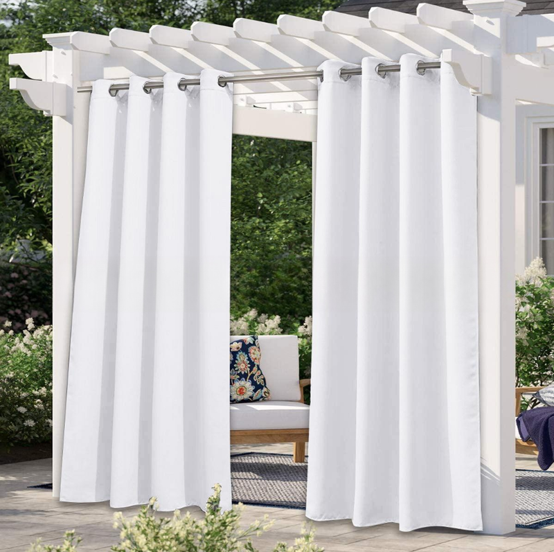 Solid Color Outdoor Waterproof And Sun Protection UV Protection High Precision Black Silk Shading Curtain CJ