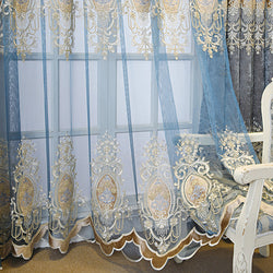 Bedroom Full Blackout Curtains Green New CJ