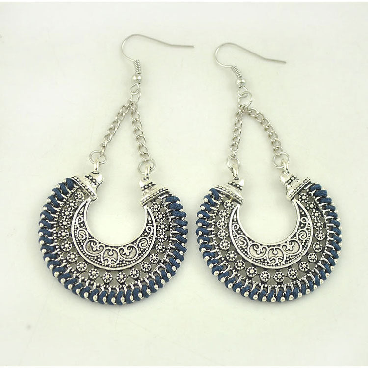Bohemian vintage earrings Mostore.com