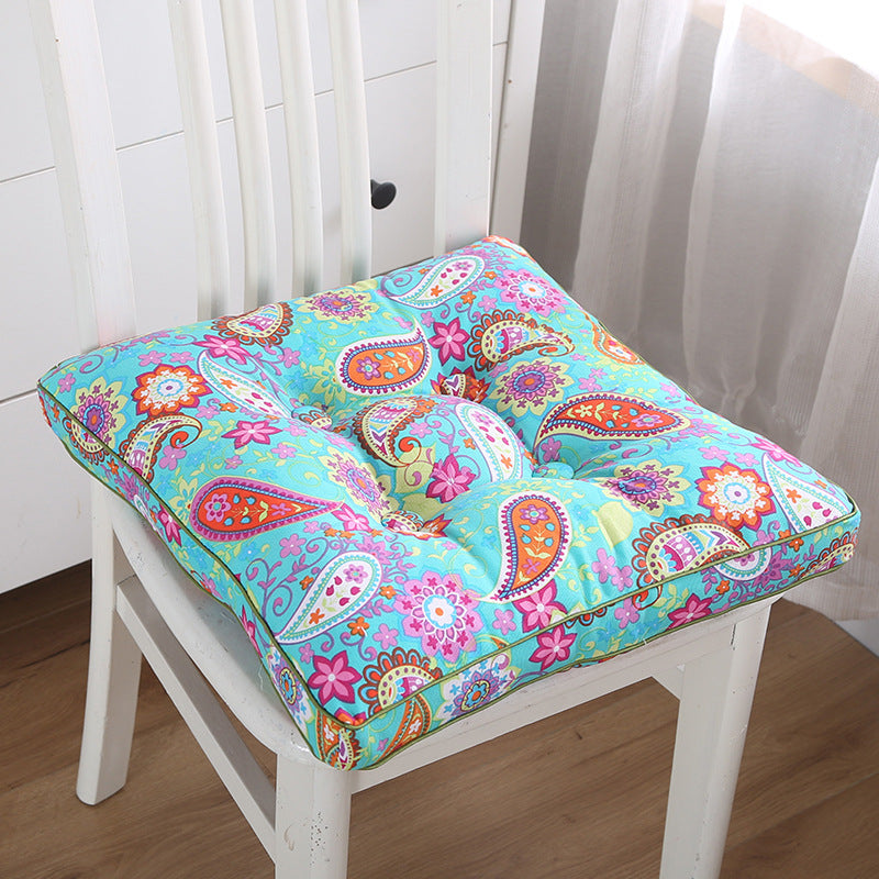 Pearl Cotton Printed Three-dimensional Tatami Cushion Mostore.com