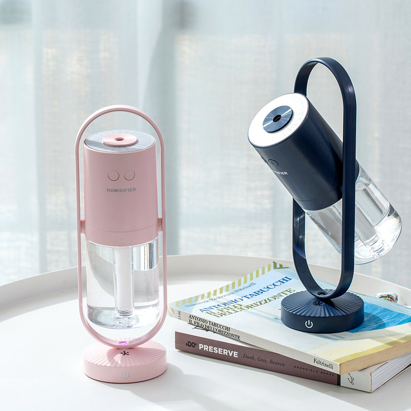 Magic Negative Air Ion Humidifier  Ultrasonic Essential Oil Diffuser Cool Mist Air Purifier 7 Color Lights Mostore.com