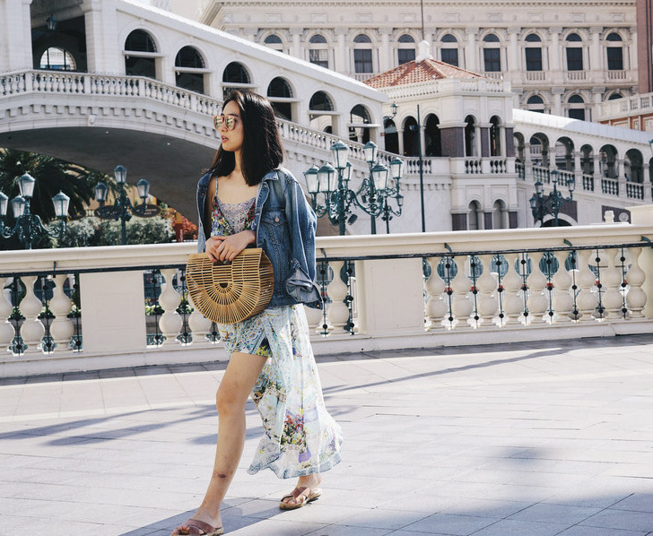 Handmade bamboo bag, clutch bag, portable bamboo basket, semi-circular bamboo bag Mostore.com