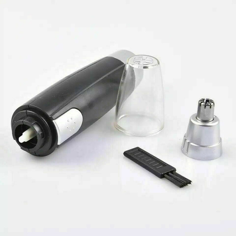 Electric Nose Ear Hair Trimmer Eyebrow Shaver Clipper Groomer Cleaner Unisex Electric Nose Hair Trimmer Portable Ear Hair Removal Painless Nose Hair Clipper with LED Light for Men and Women Mostore.com