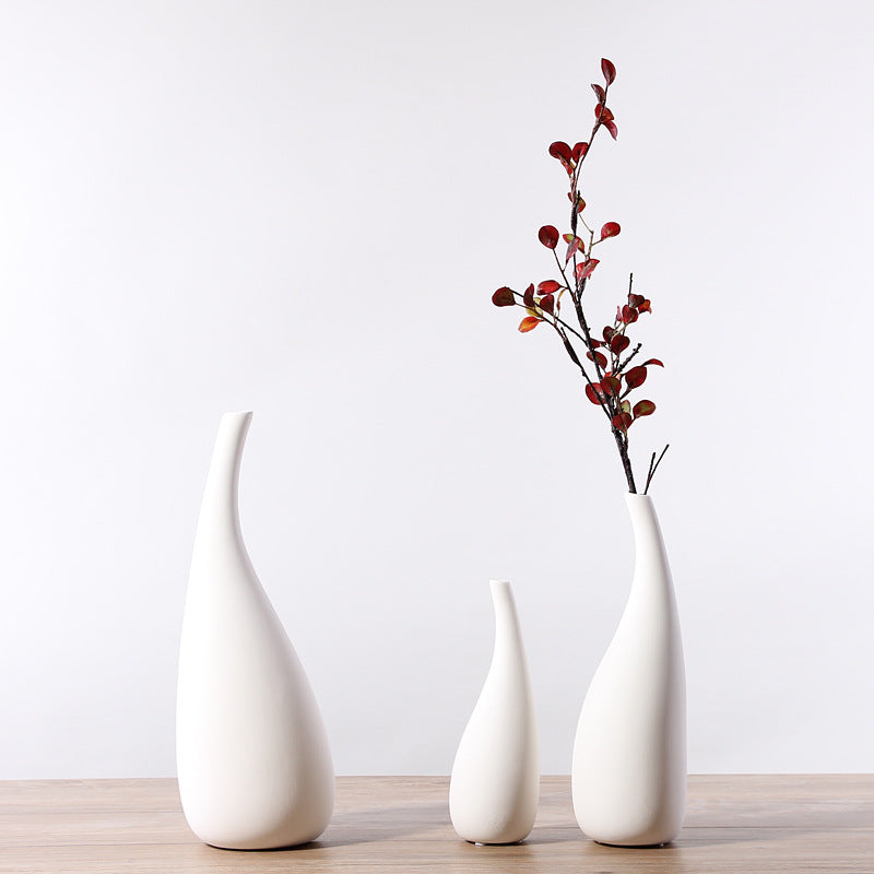Water drop ceramic vase ornaments Mostore.com