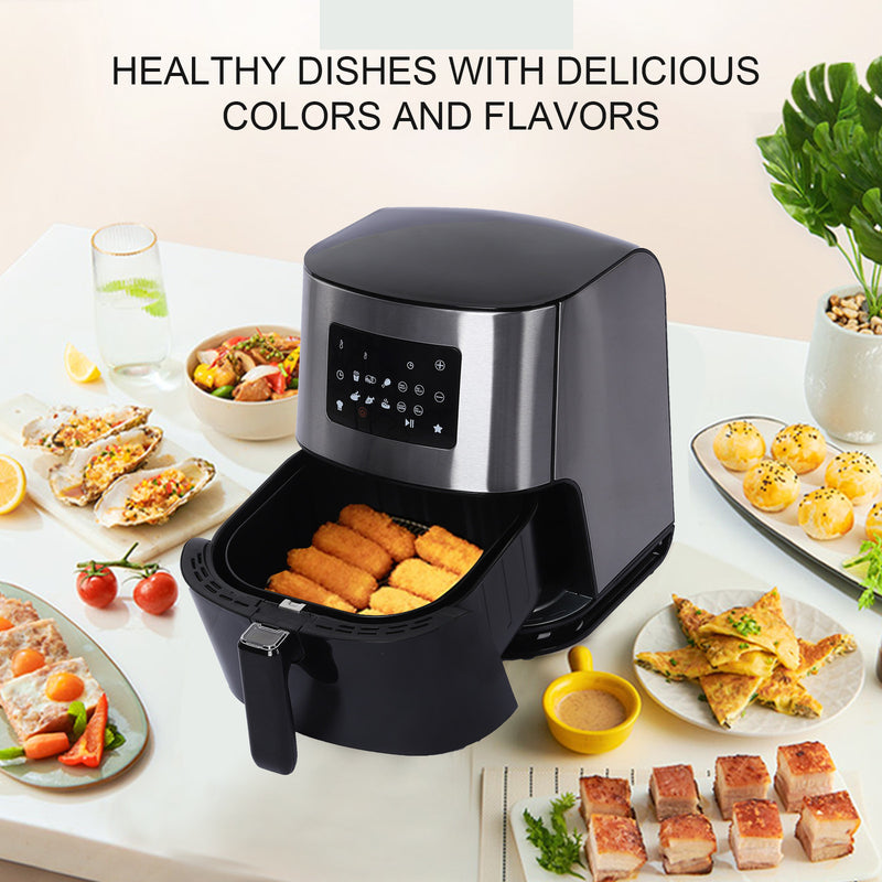 6L 1700W Digital Screen Air Fryer US Plug Mostore.com