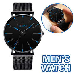 Waterproof Men's Watch Stainless Steel Quartz Analog Wristwatches Sport Fashion Mostore.com