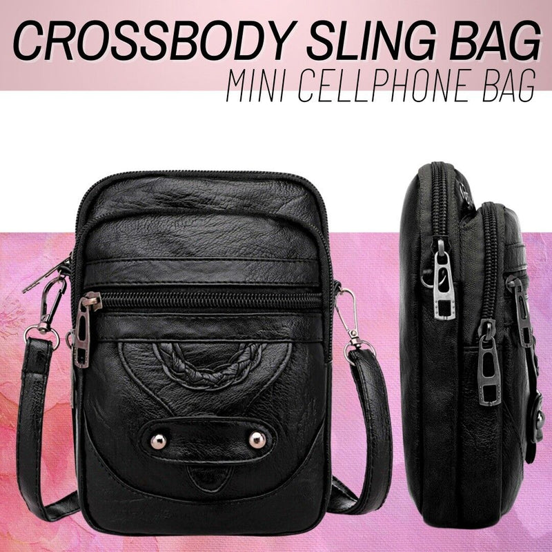Small Cell Phone Purse Wallet Shoulder Bag Case Cross-body Pouch Handbag Women Mostore.com