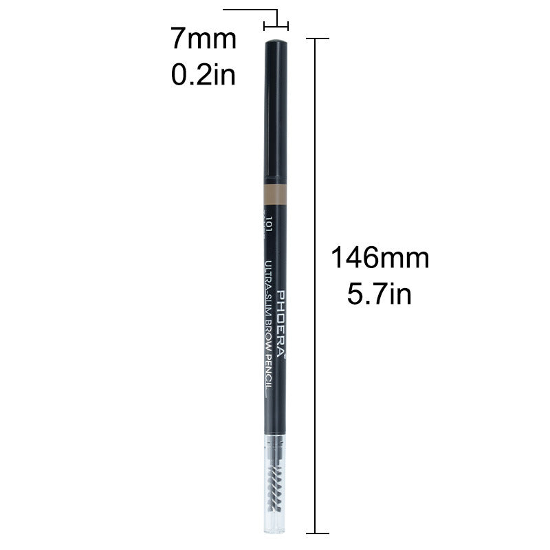 PHOERA New 5 Color Thin Eyebrow Pencil Mostore.com