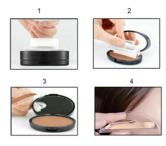 Eyebrow Powder Stamp Tint Stencil Kit Cosmetics Professional Makeup Waterproof Eye Brow Stamp Lift Eyebrow Enhancers Stencil Kit Click in Shop