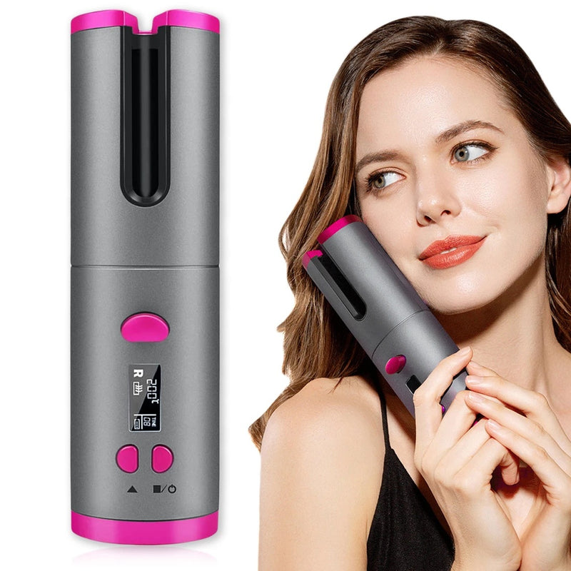 Multifunctional Automatic Wireless Curling Iron Mostore.com