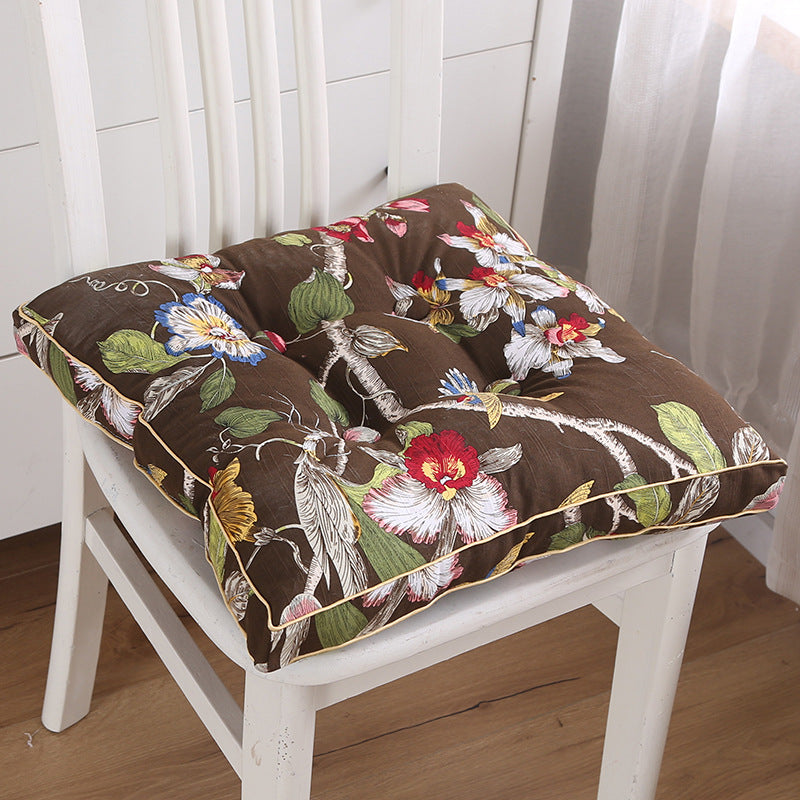 Pearl Cotton Printed Three-dimensional Tatami Cushion Mostore.com