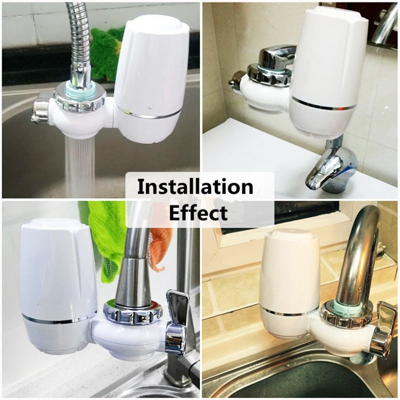 Faucet Water Purifier Kitchen Tap Water Filter Household Water Purifier Mostore.com