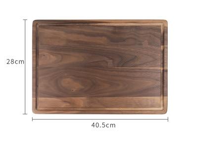 Black Walnut Wood Cutting Board Creative Whole Tray Fruit Chopping Cutting Board Wood Chopping Blocks For Kitchen Mostore.com