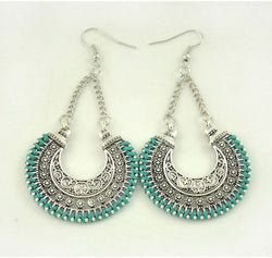 Bohemian vintage earrings Mostore.com