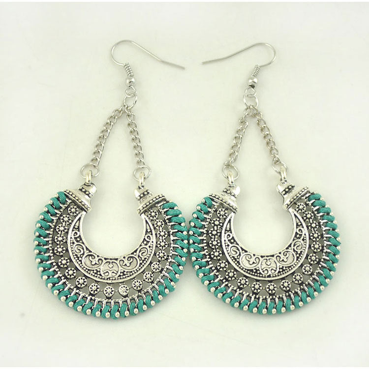 Bohemian vintage earrings Mostore.com