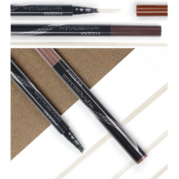 New Long Lasting Ultra-Fine Four-Comb Eyebrow Pencil Mostore.com