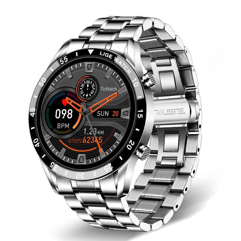 Smart Pedometer Heart Rate Blood Oxygen Detection Watch Mostore.com