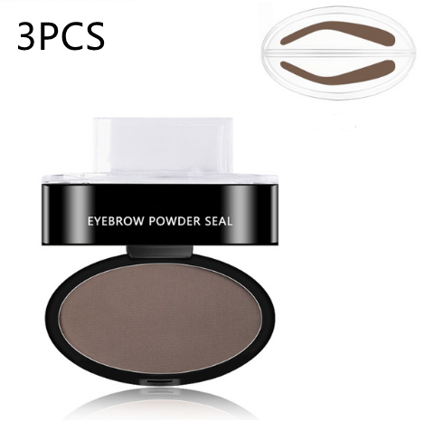 Eyebrow Powder Stamp Tint Stencil Kit Cosmetics Professional Makeup Waterproof Eye Brow Stamp Lift Eyebrow Enhancers Stencil Kit Click in Shop