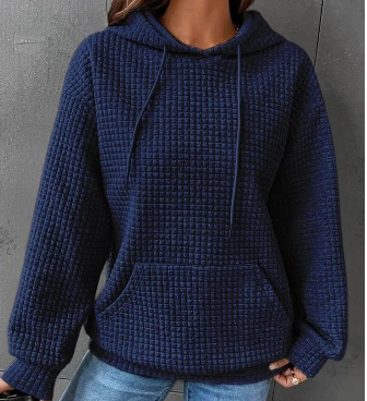 Women's Loose Casual Solid Color Long-sleeved Sweater American Varieties