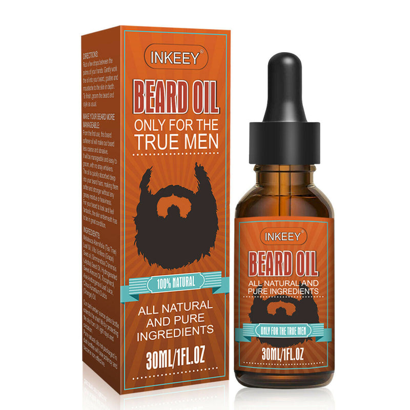 Beard Oil For MEN Hair Growth Oil Serum Mustache Grooming Growing Moisturizer US Mostore.com