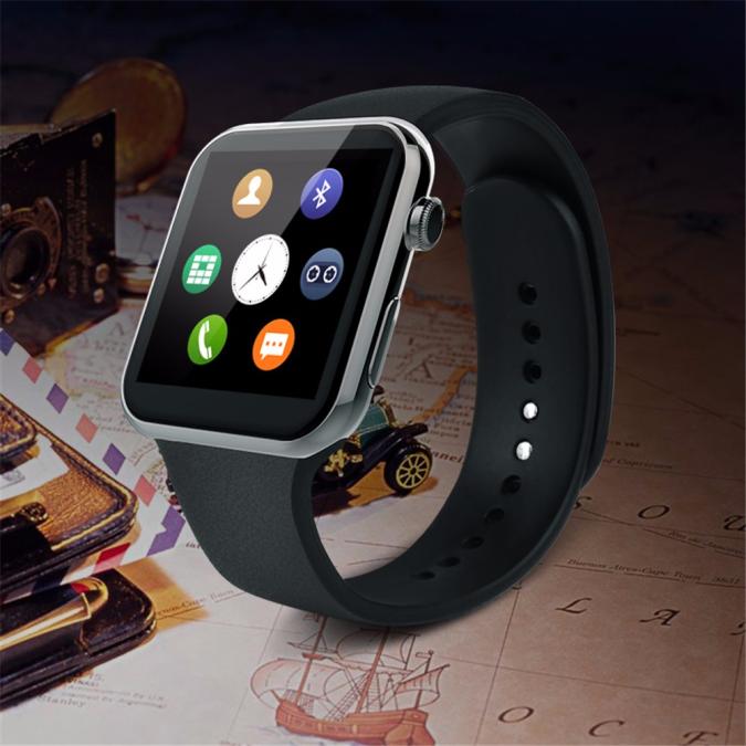 A9 Smart Watch with Heart Rate Monitor and Bluetooth for Android 4.2 and IOS Mostore.com