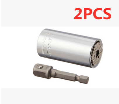 Universal Wrench Ratchet Universal Socket 7-19mm Power Drill Adapter Wrench Combination universal key American Varieties